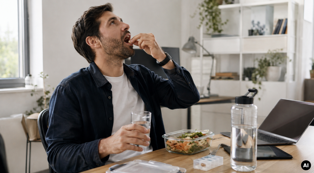 Einfache Supplement-Routine für Männer: Morgens, mittags oder abends?