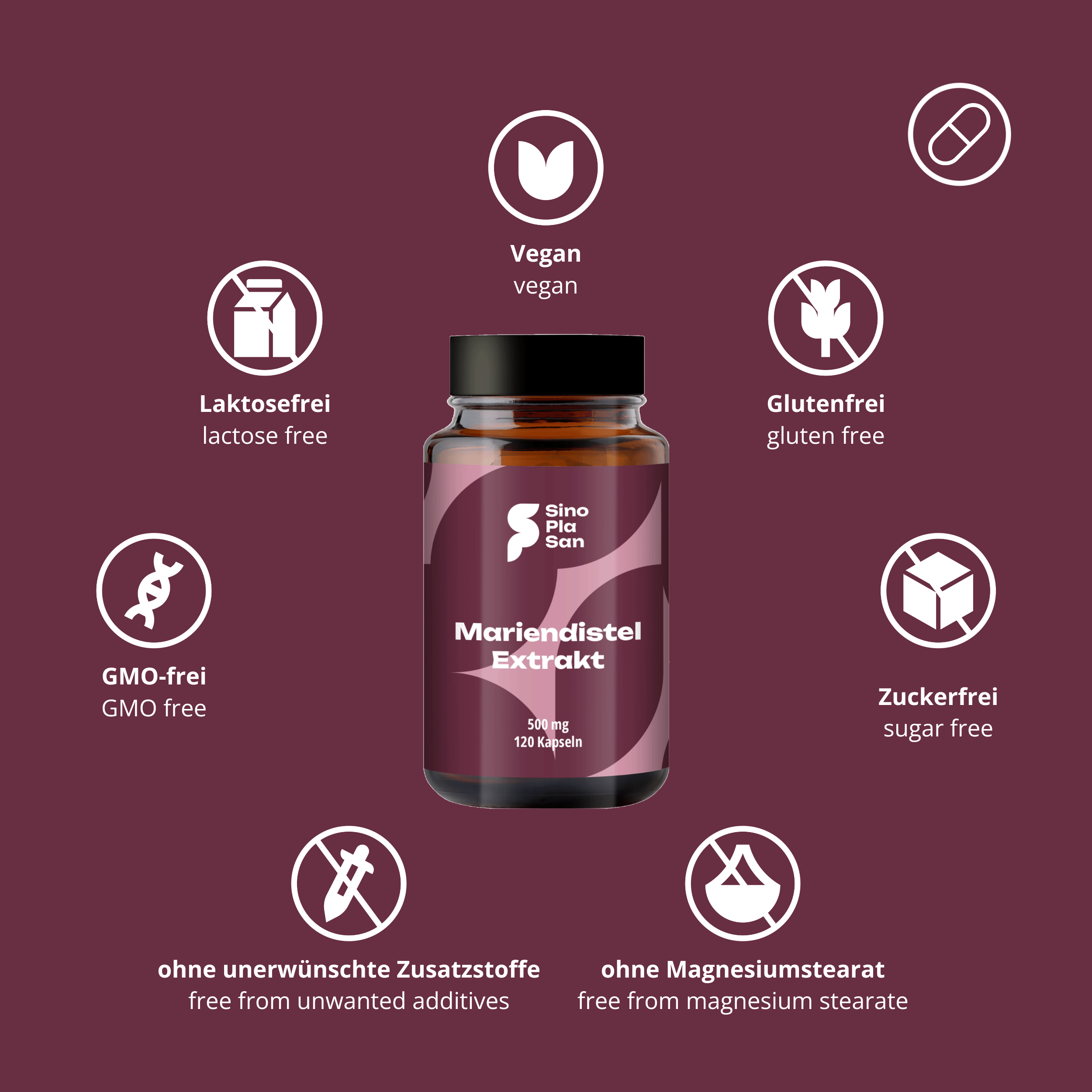 Mariendistelextrakt 500 mg MONO