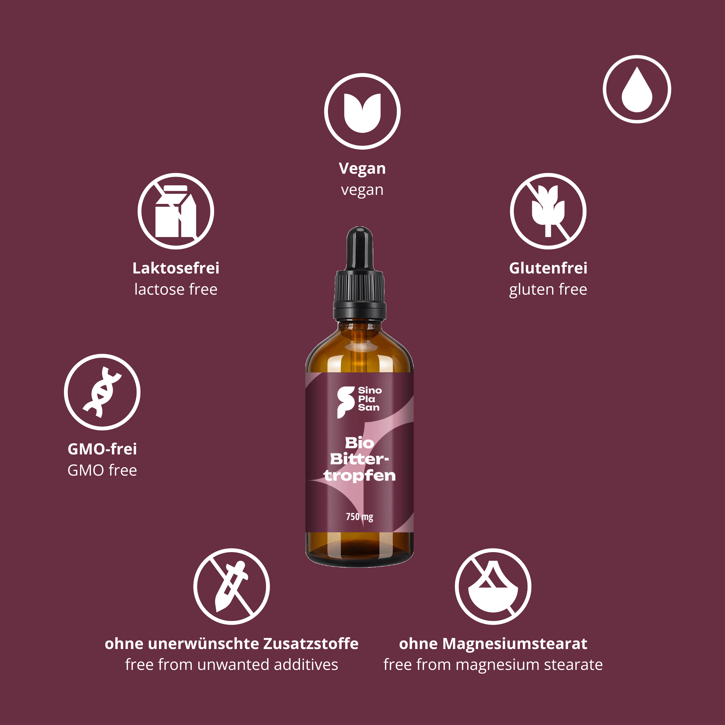 Bitter drops BIO 50 ml