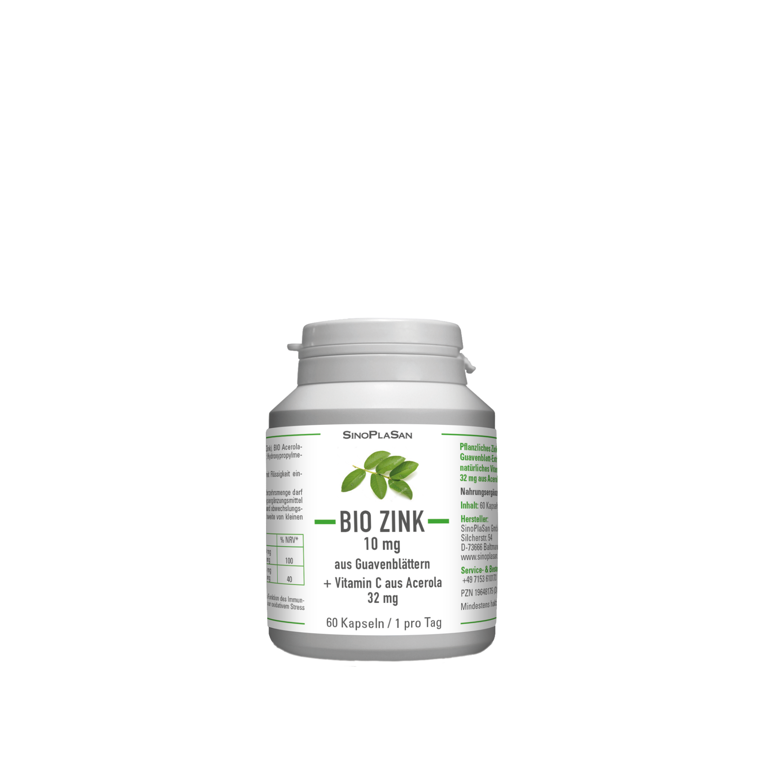 Bio Zink Kapseln von Sinoplasan