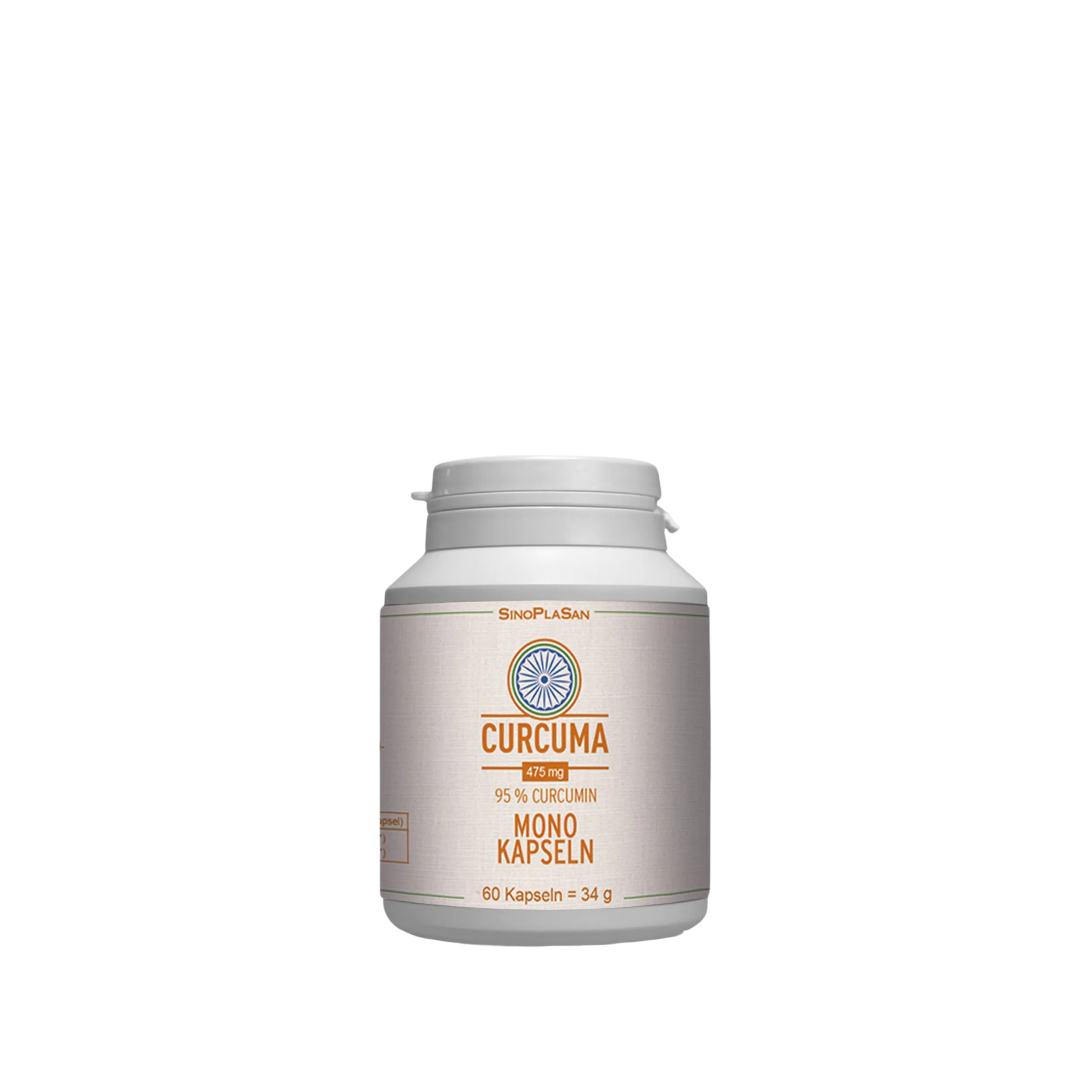 Curcuma mono Kapseln von Sinoplasan