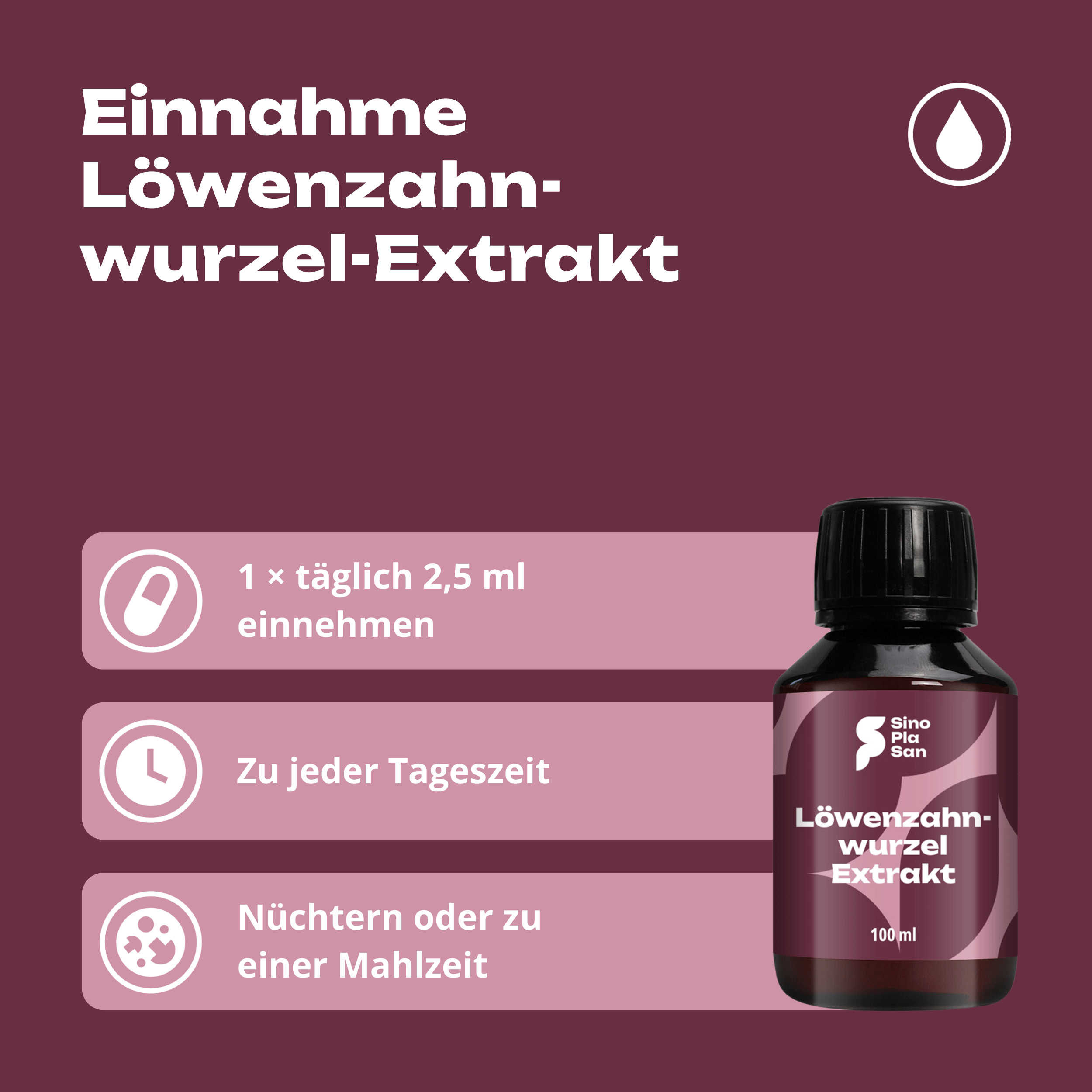 Löwenzahnwurzel-Extrakt 100%