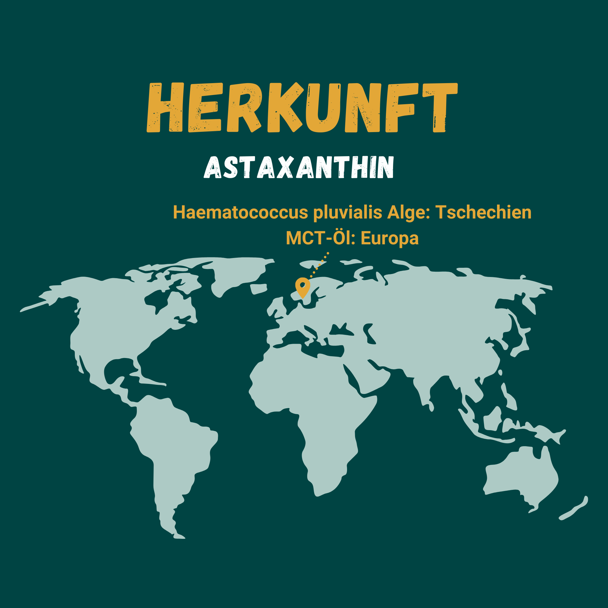 Herkunft Haematococcus pluvialis Alge Sinoplasan: Europa