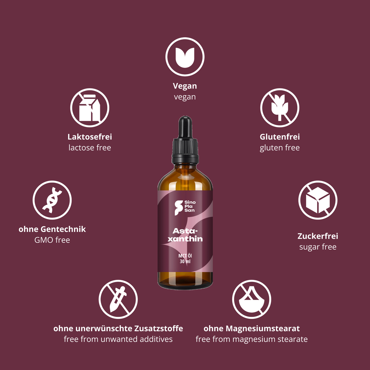 Astaxanthin Tropfen