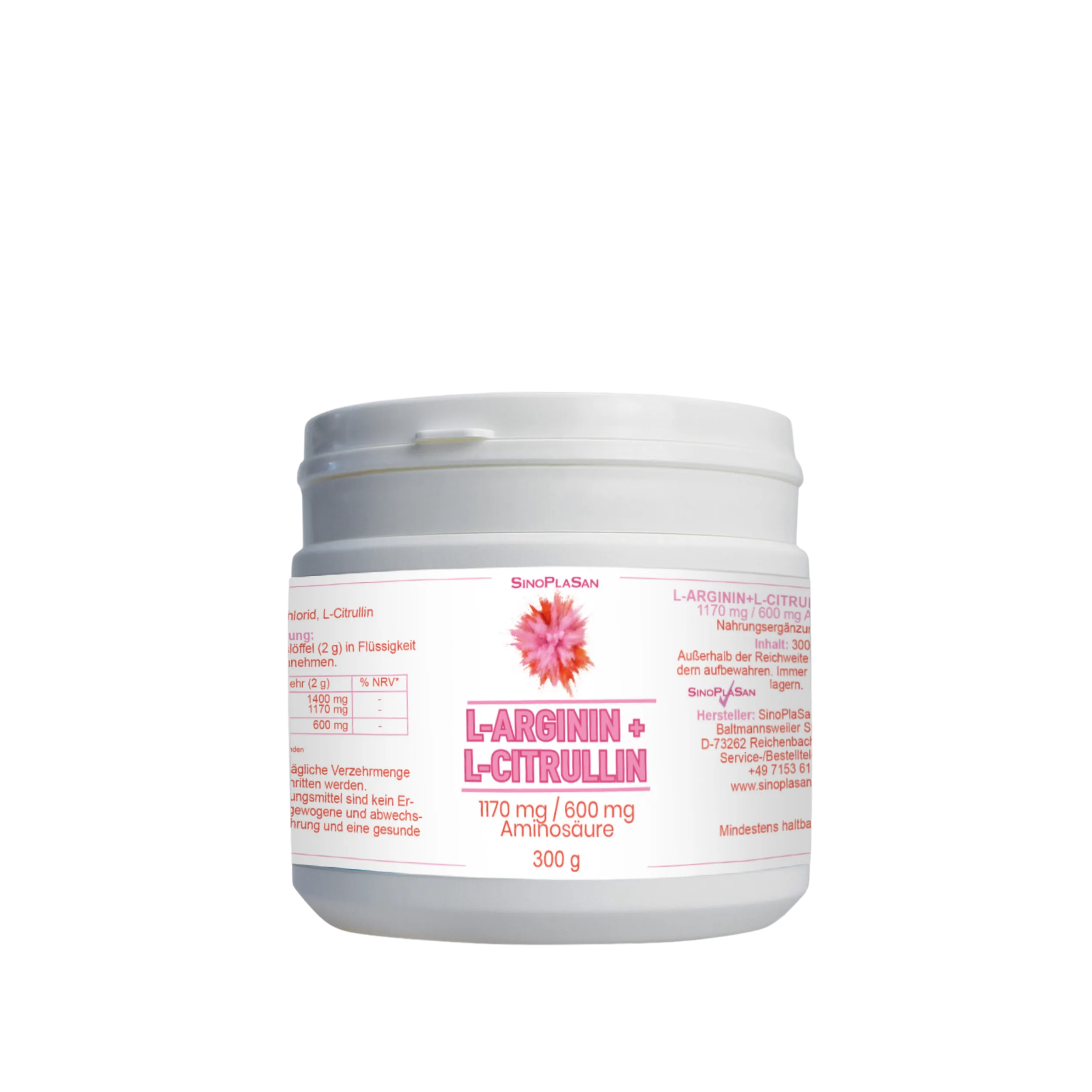 L-Arginin und L-Citrullin von Sinoplasan