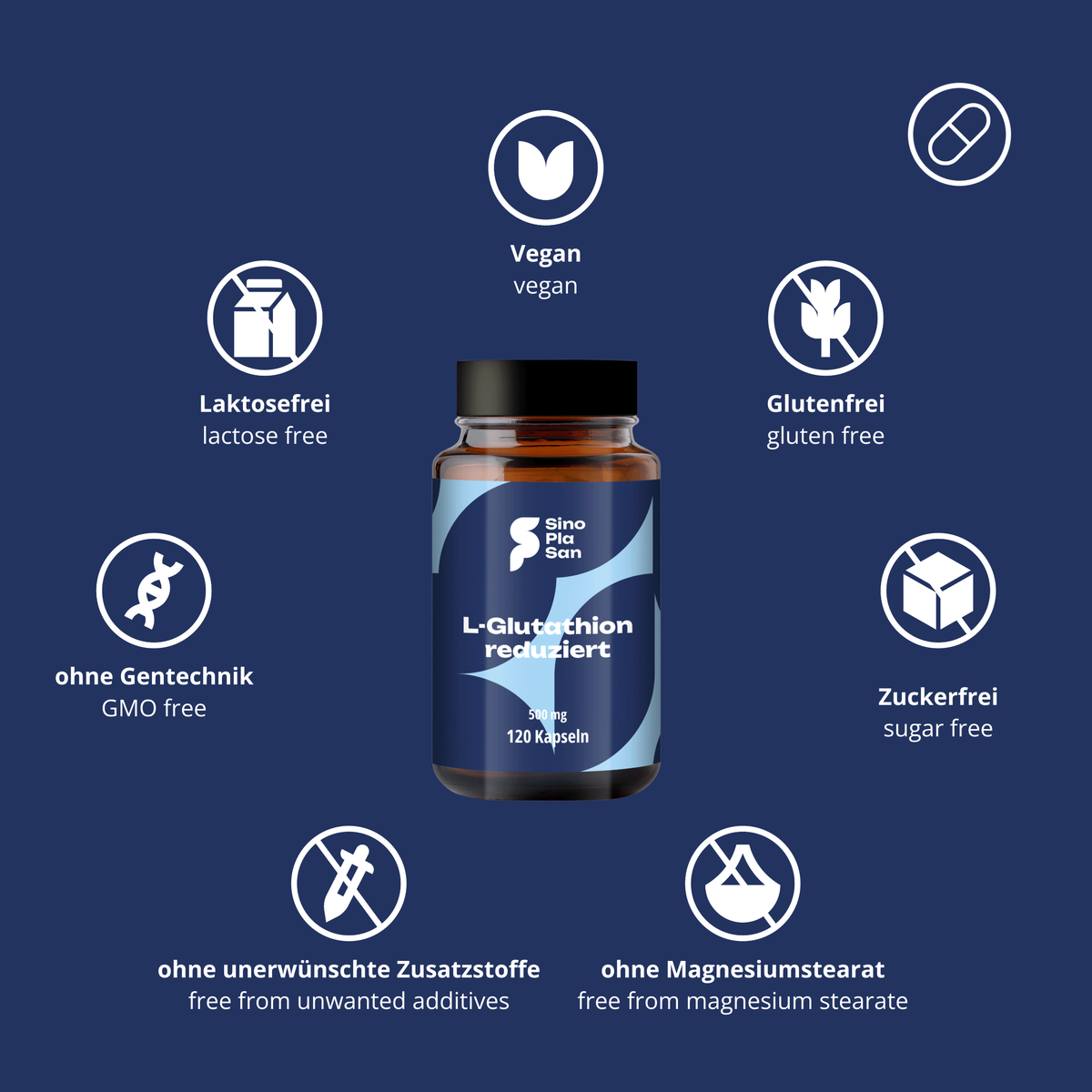L-Glutathion reduziert 500 mg MONO