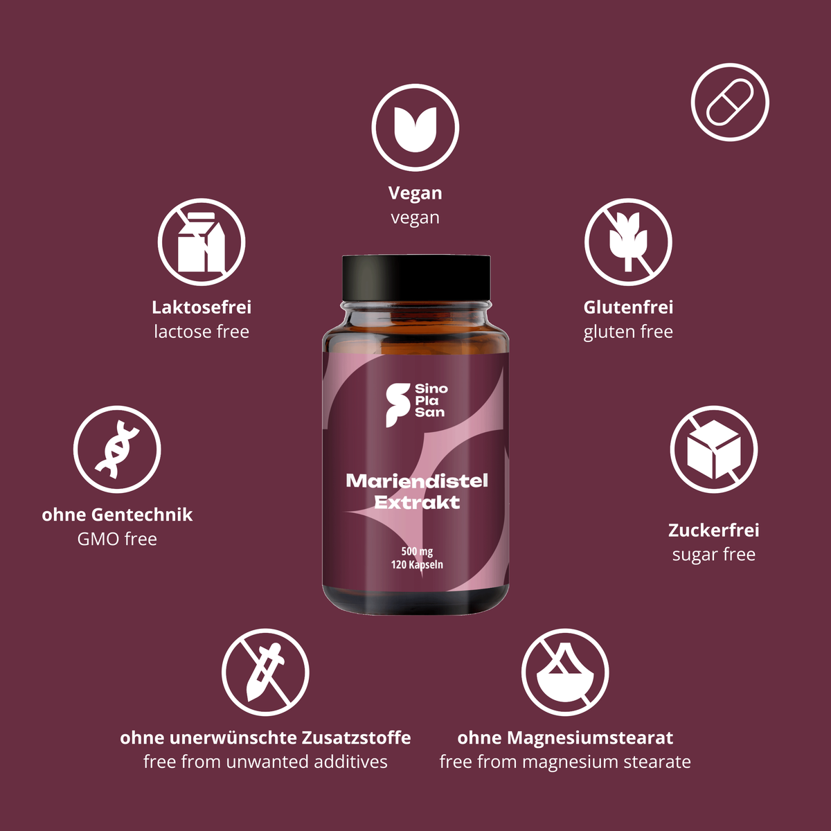 Mariendistelextrakt 500 mg MONO