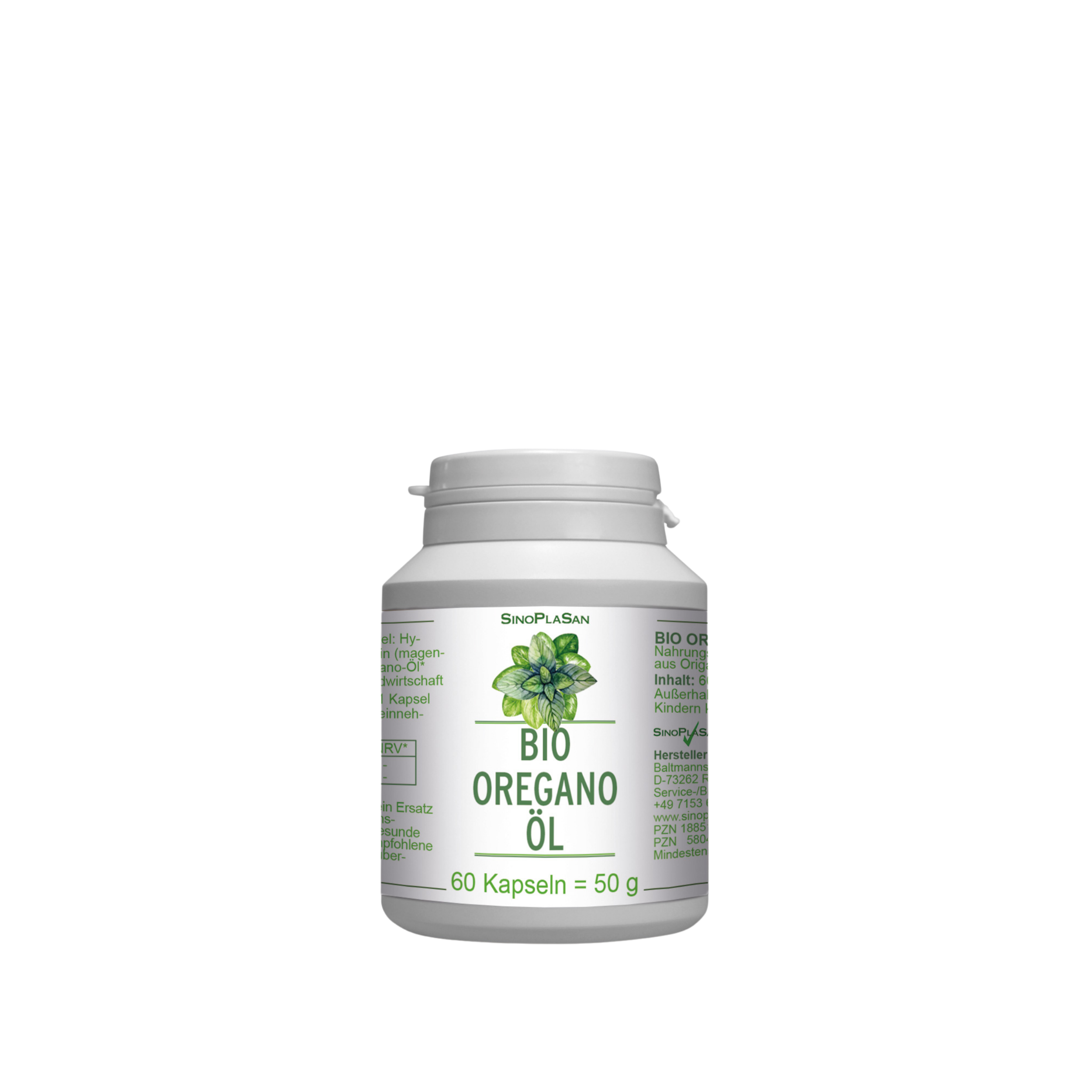 Bio Oregano Öl Kapseln von Sinoplasan