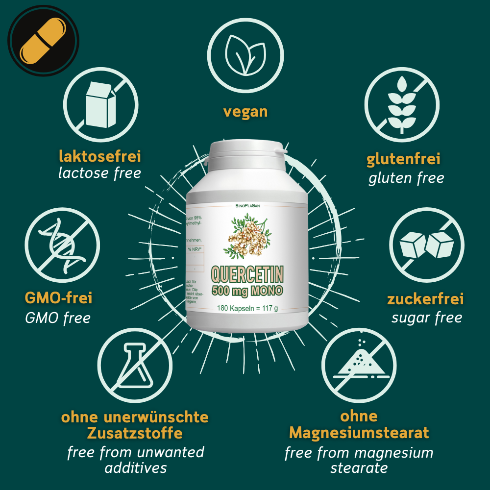 Quercetin 500 mg MONO