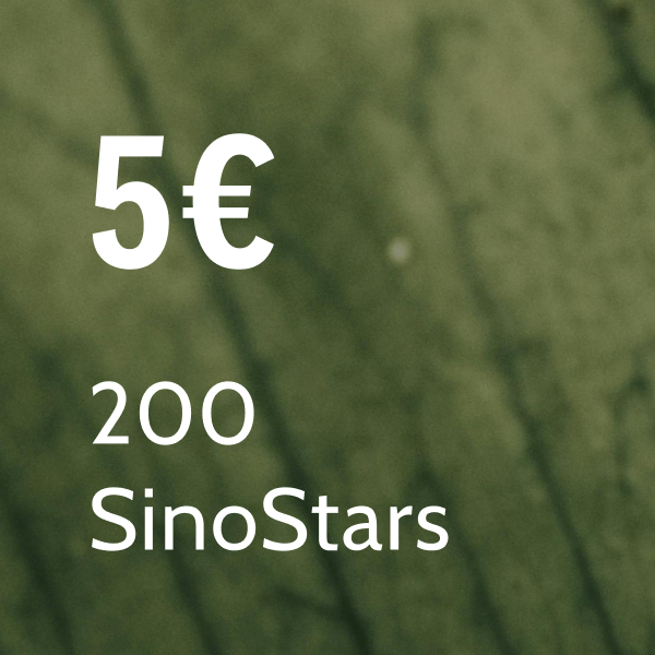 Für 200 Sinostars kann ein Gutschein über fünf Euro erworben werden.