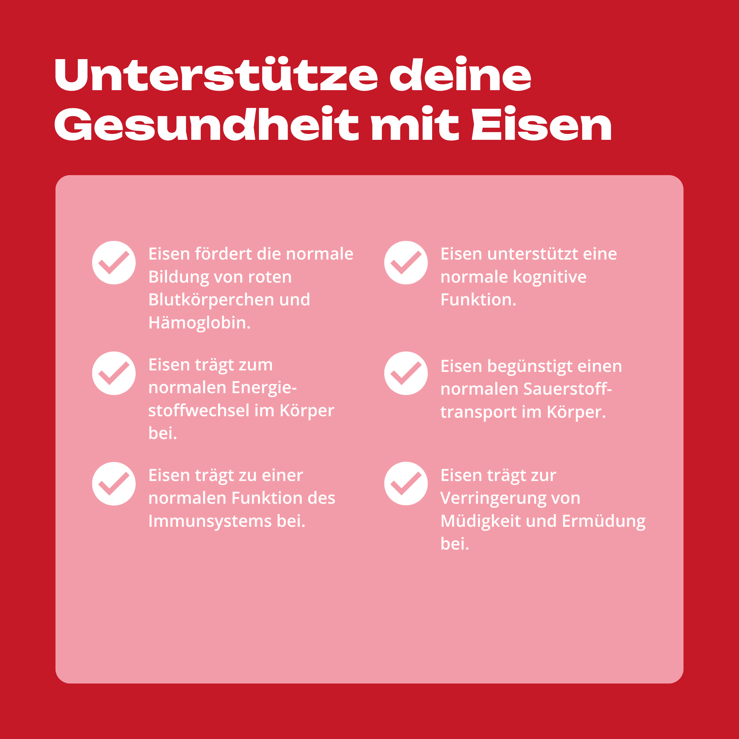 Eisen flüssig mit Dattelextrakt