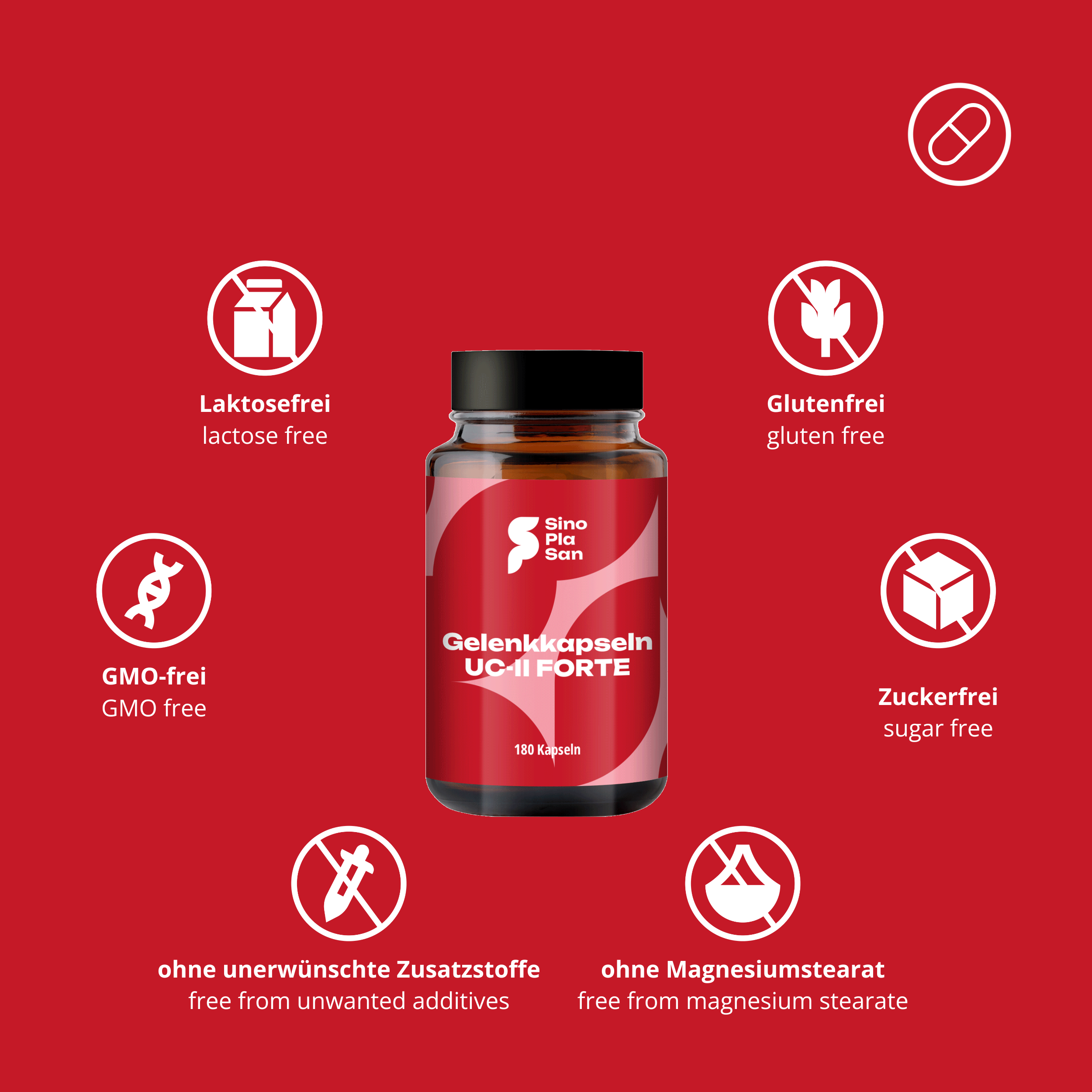 Joint capsules UC-II FORTE 180 capsules