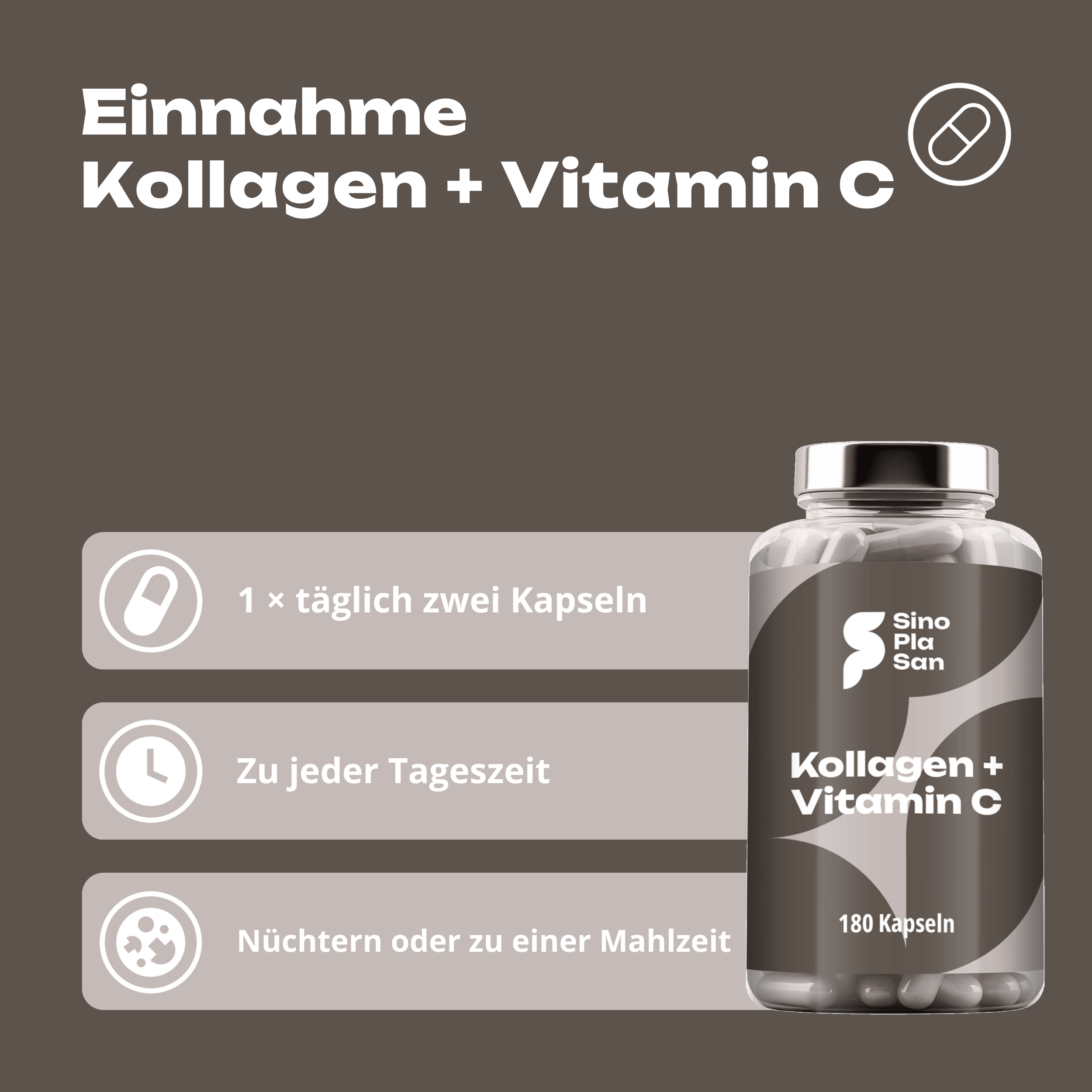 Kollagen + Vitamin C aus Hagebutten