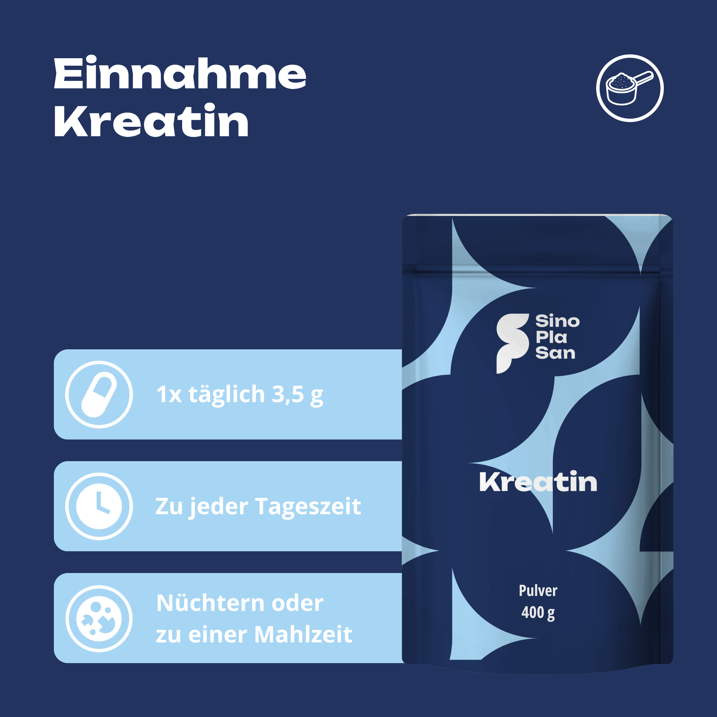 Kreatin (Monohydrat) 400 g