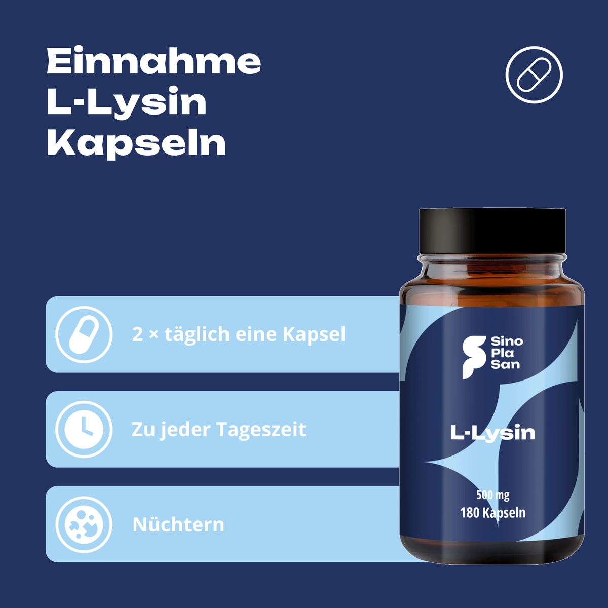 L-Lysin 500 mg MONO Kapseln