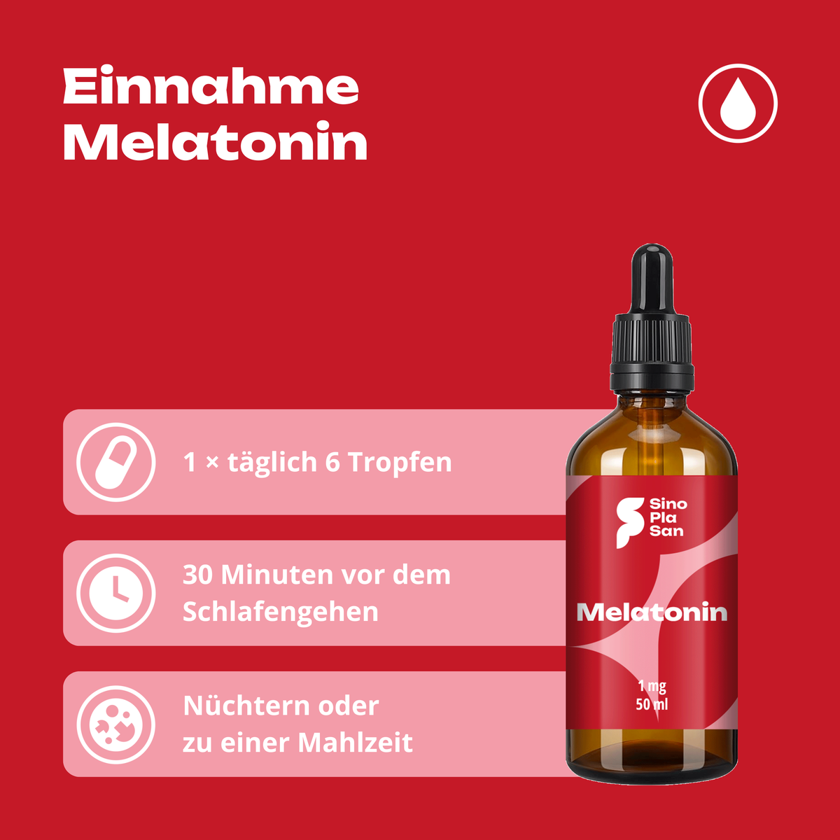 Melatonin 1 mg Tropfen