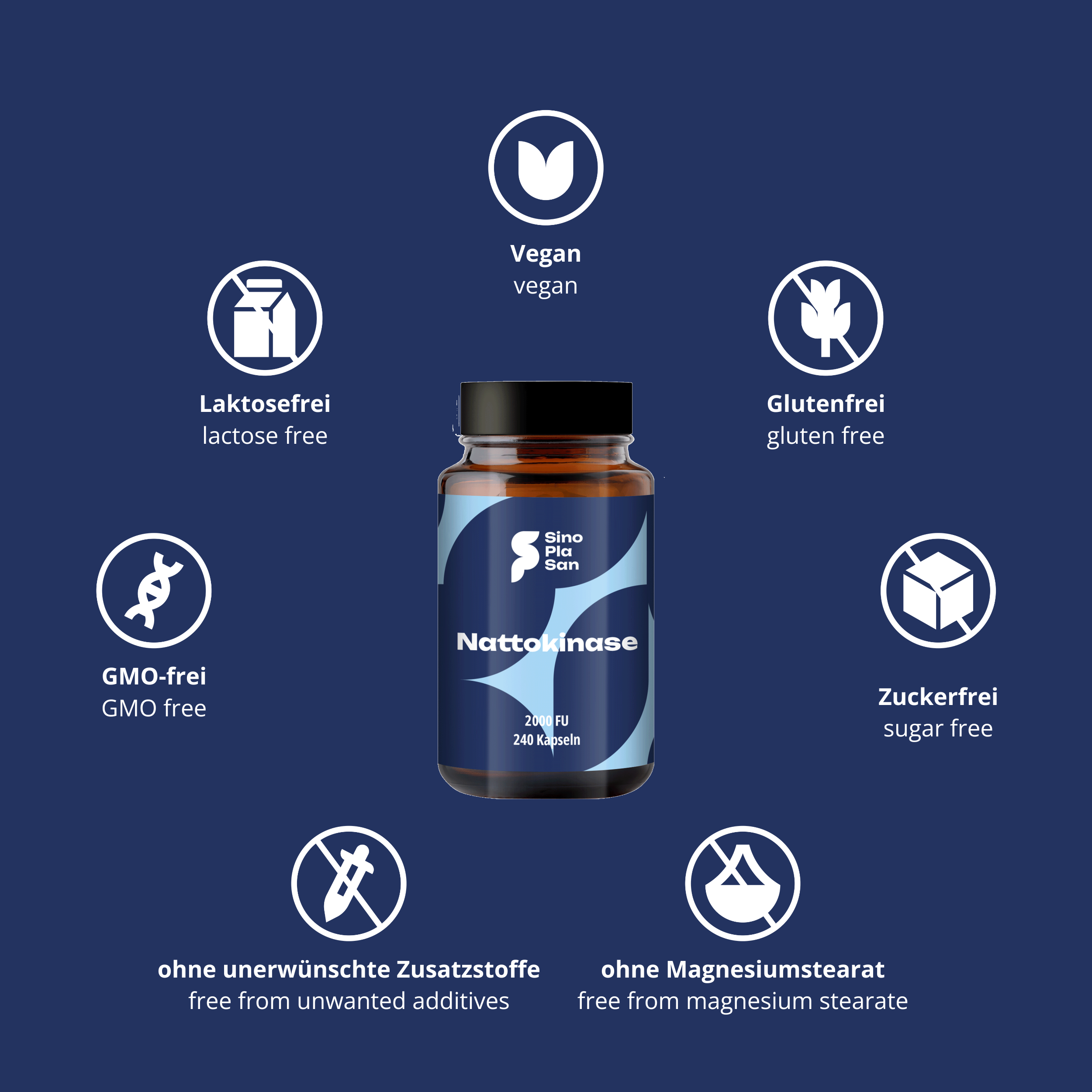 Nattokinase MONO-Kapseln