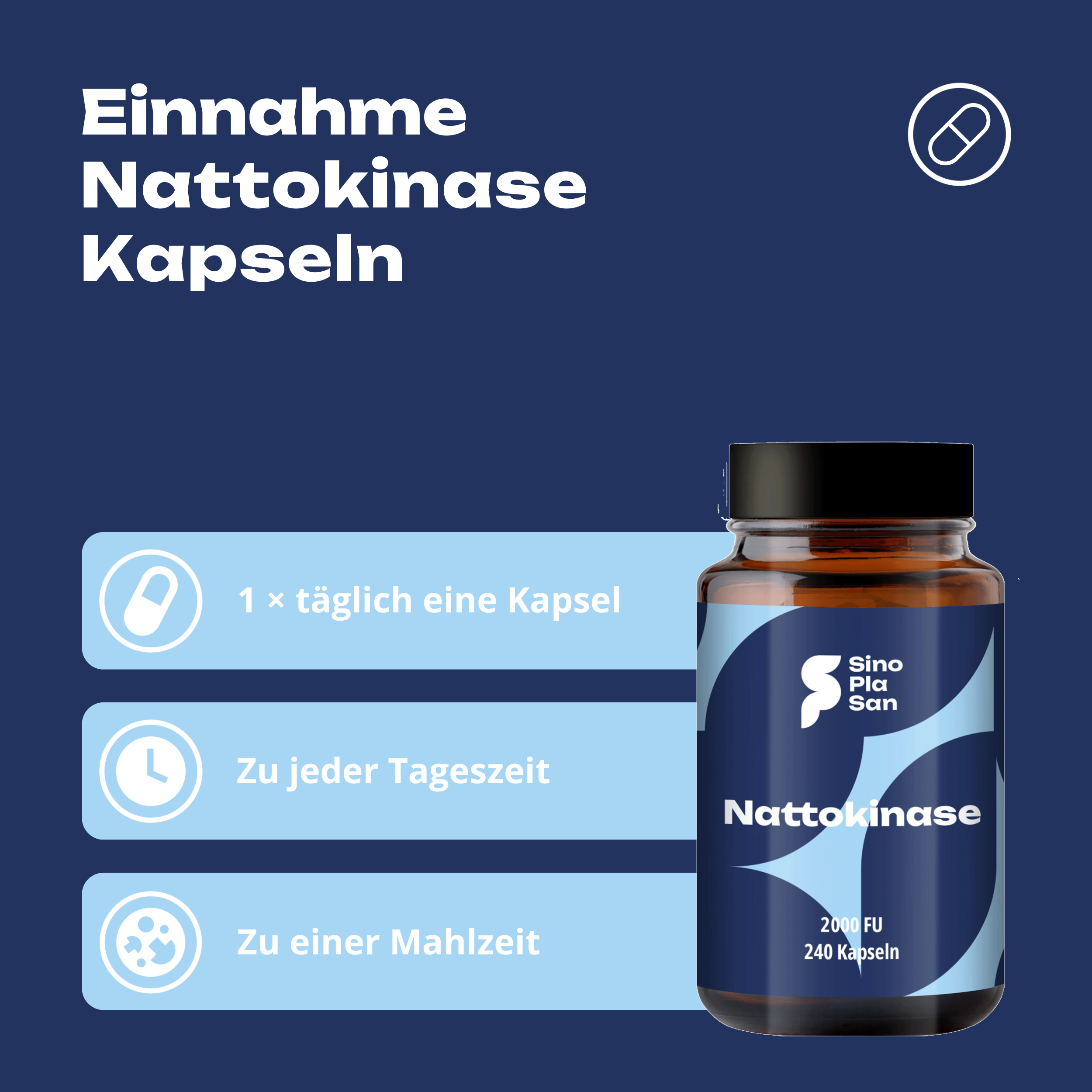 Nattokinase MONO-Kapseln