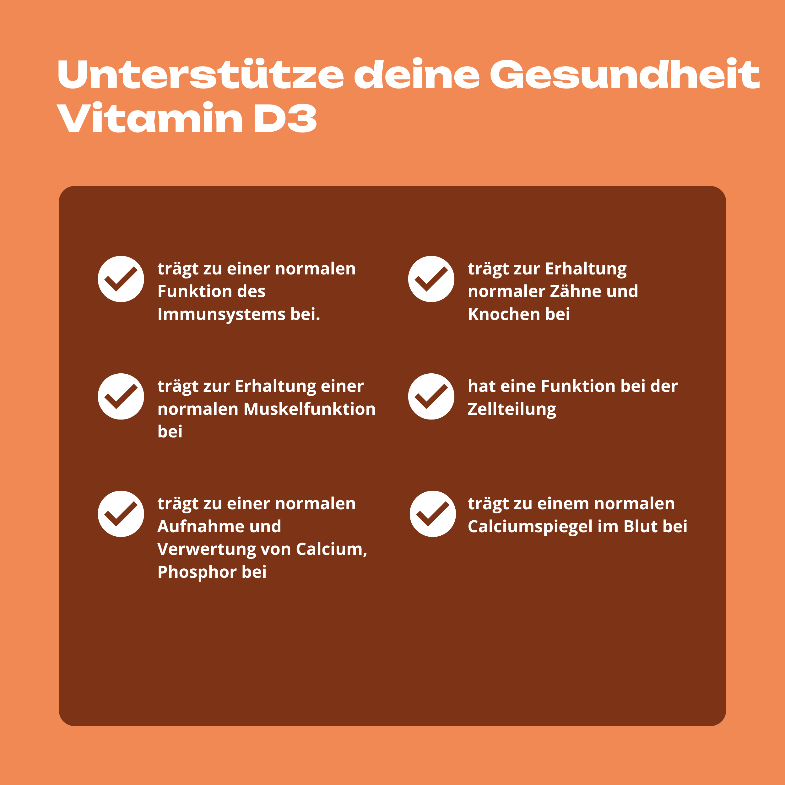 Vitamin D3 Öl 1000 IE Tropfen