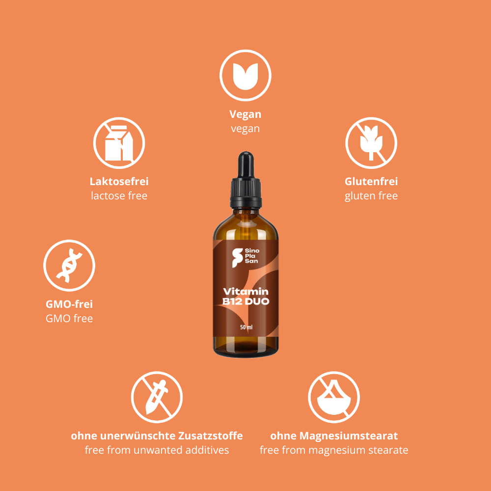 Vitamin B12 DUO 1000 µg Tropfen