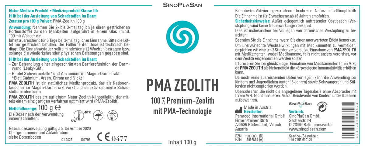PMA Zeolith Pulver