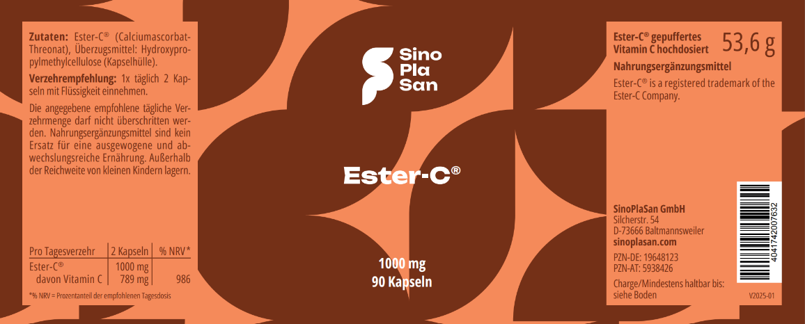 Hochwertiges Vitamin C aus Ester-C®