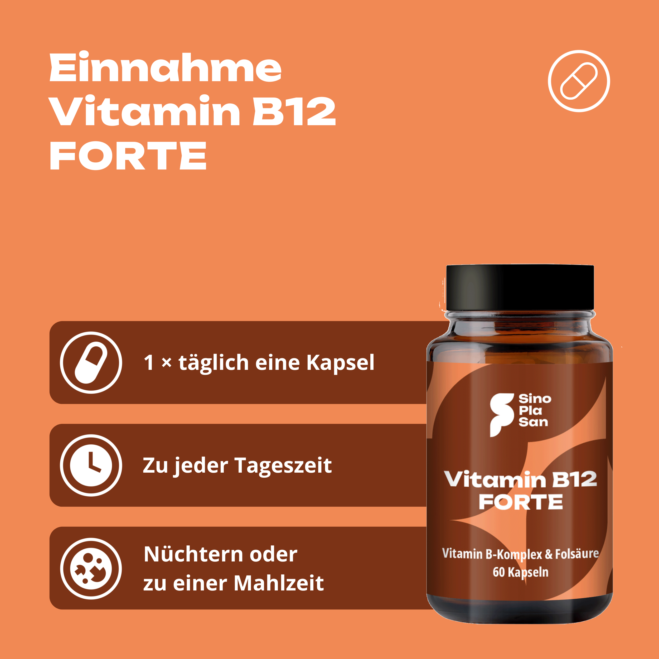 Vitamin B12 FORTE 500 µg Methylcobalamin