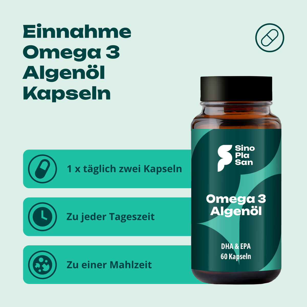 Mentale Balance Set mit Magnesium, L-Theanin & Omega-3