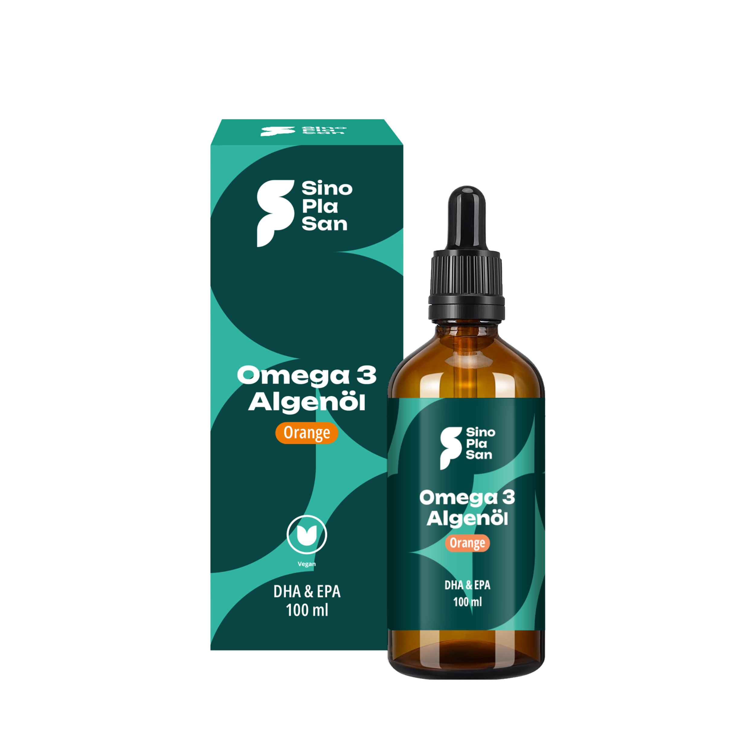 Omega-3 Algenöl DHA & EPA mit Geschmack