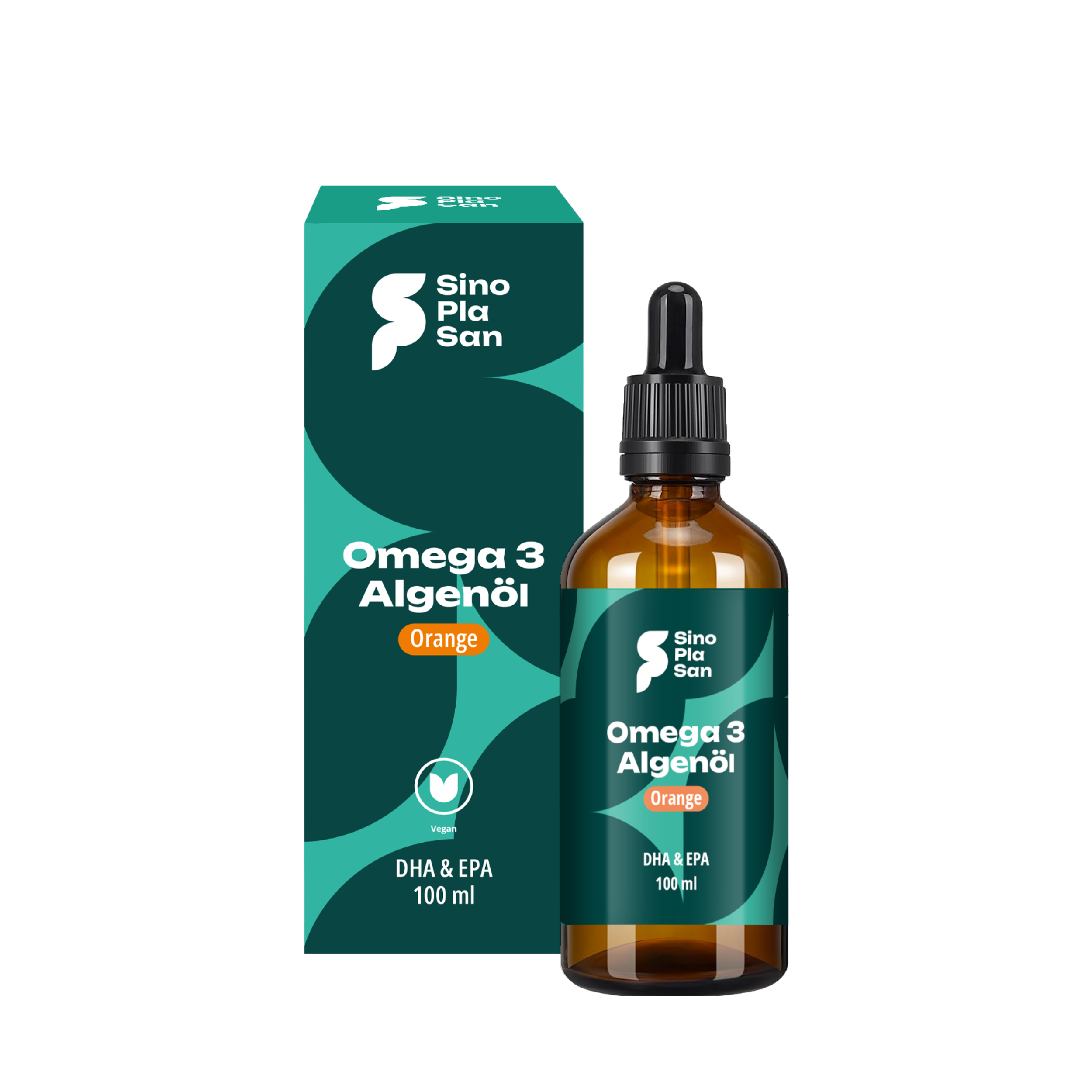 Omega-3 Algenöl DHA & EPA mit Geschmack