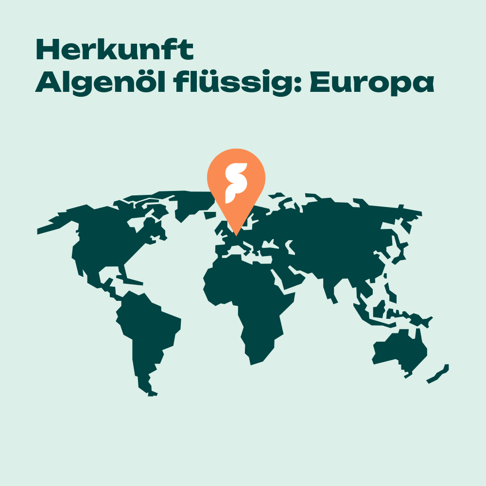 Omega-3 Algenöl DHA & EPA mit Geschmack