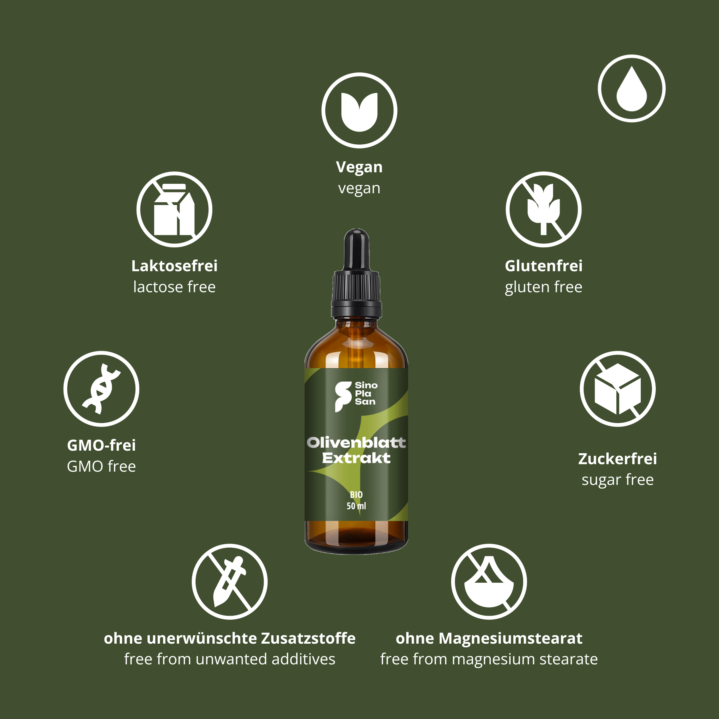 Olivenblattextrakt BIO FORTE