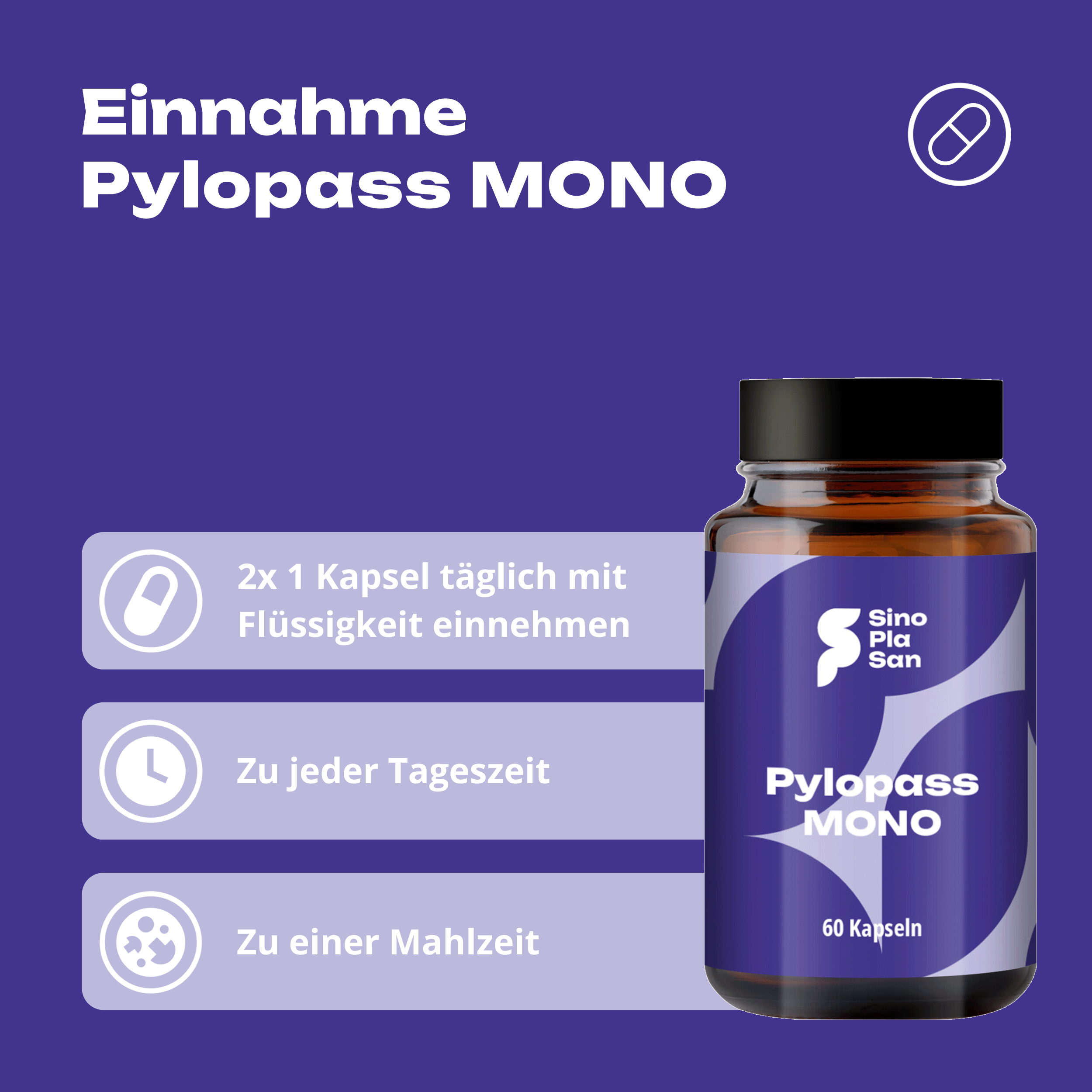Pylopass MONO bei H. pylori