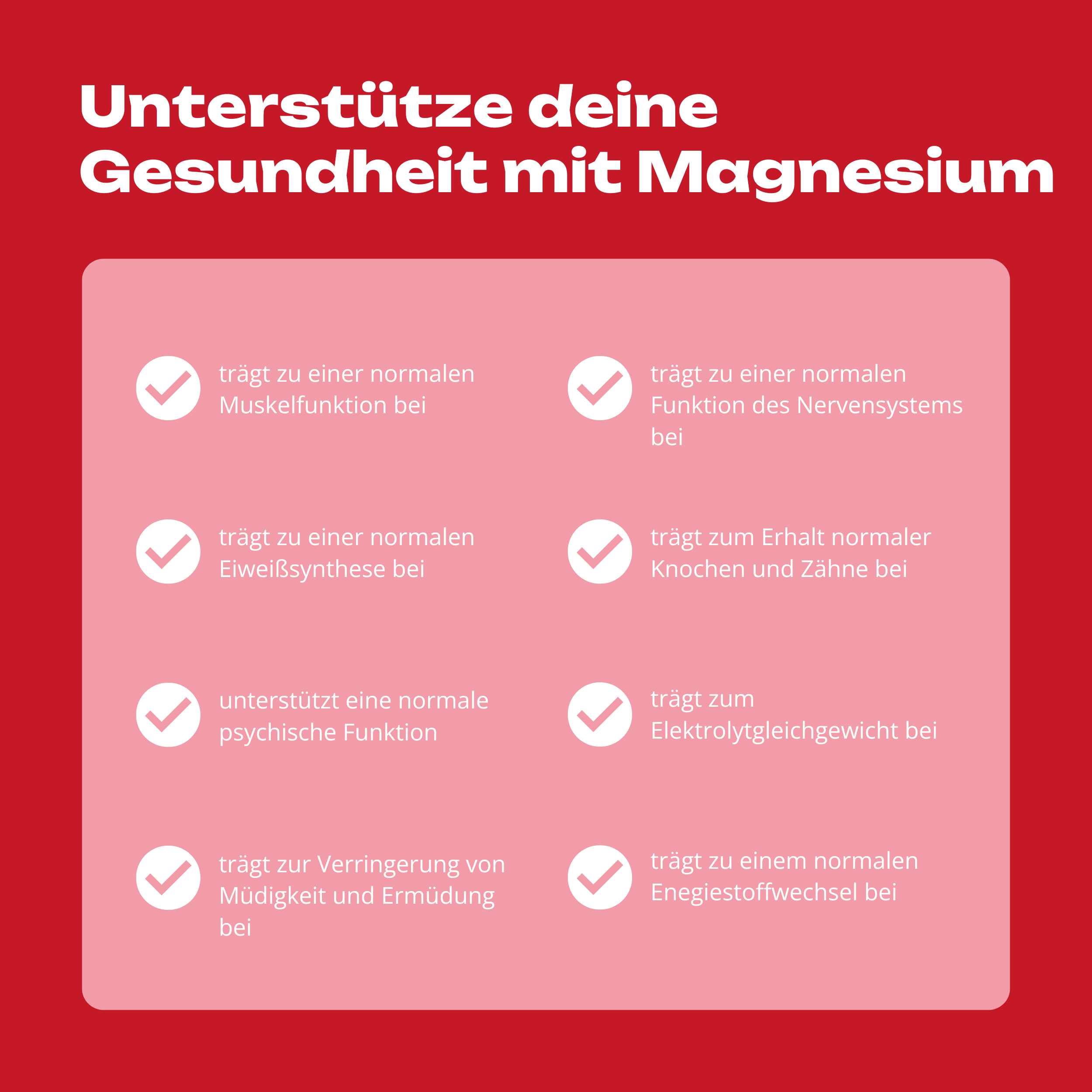 Magnesium 8-fach Komplex 400 mg | 180 Kapseln