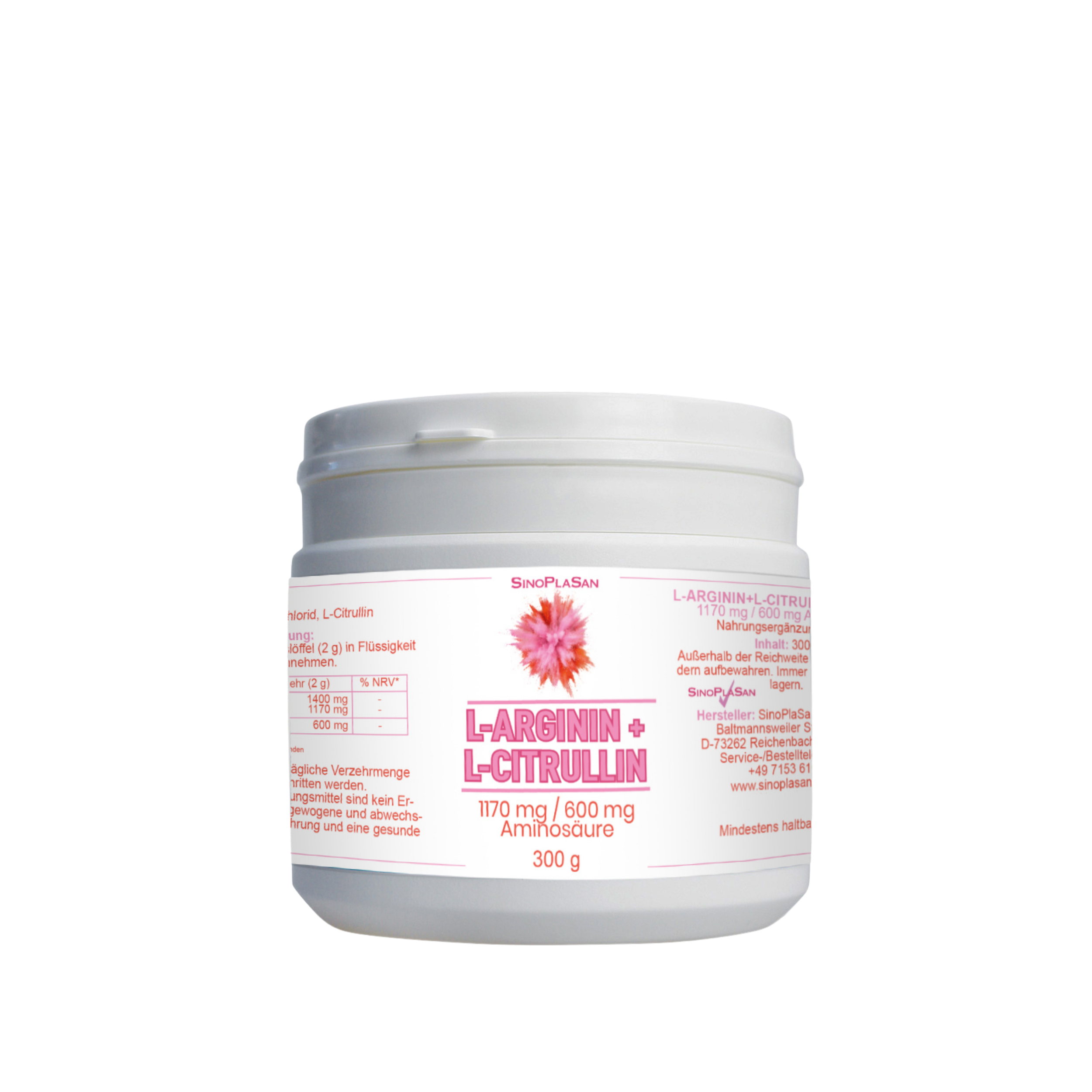 L-Arginin+ L-Citrullin Pulver
