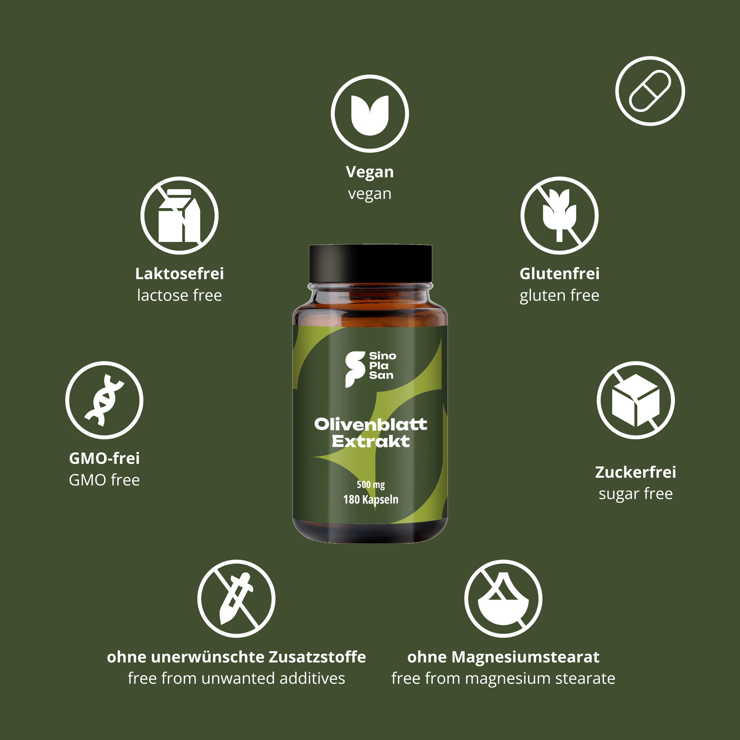 Olivenblattextrakt Kapseln 500 mg MONO