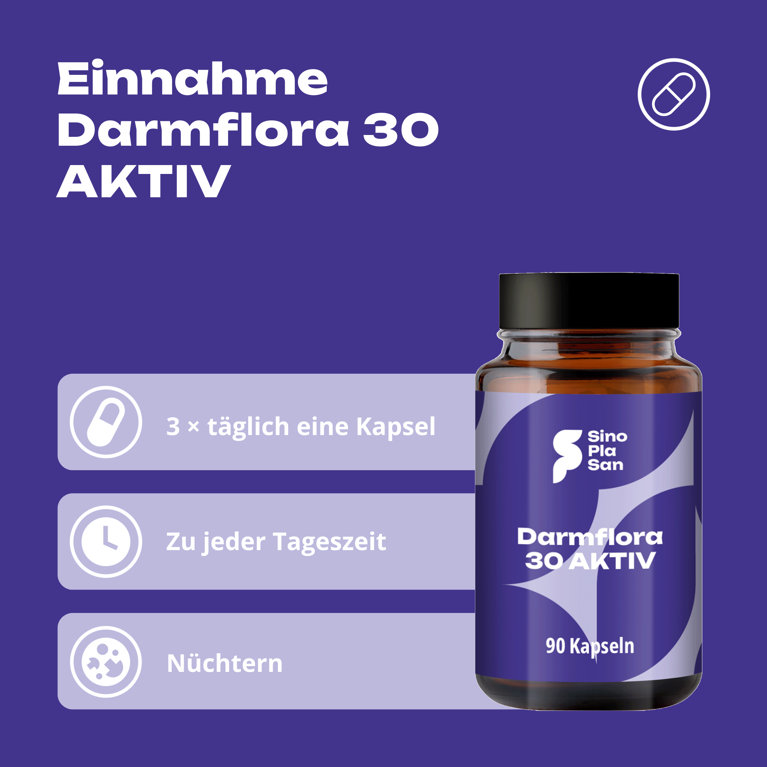 Darmflora 30 AKTIV Kapseln