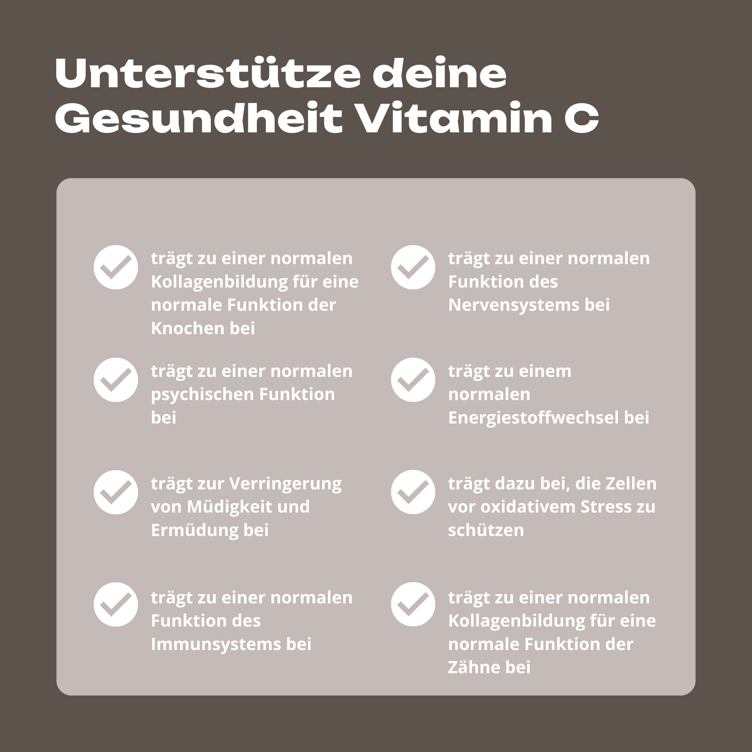 Kollagen + Vitamin C aus Hagebutten