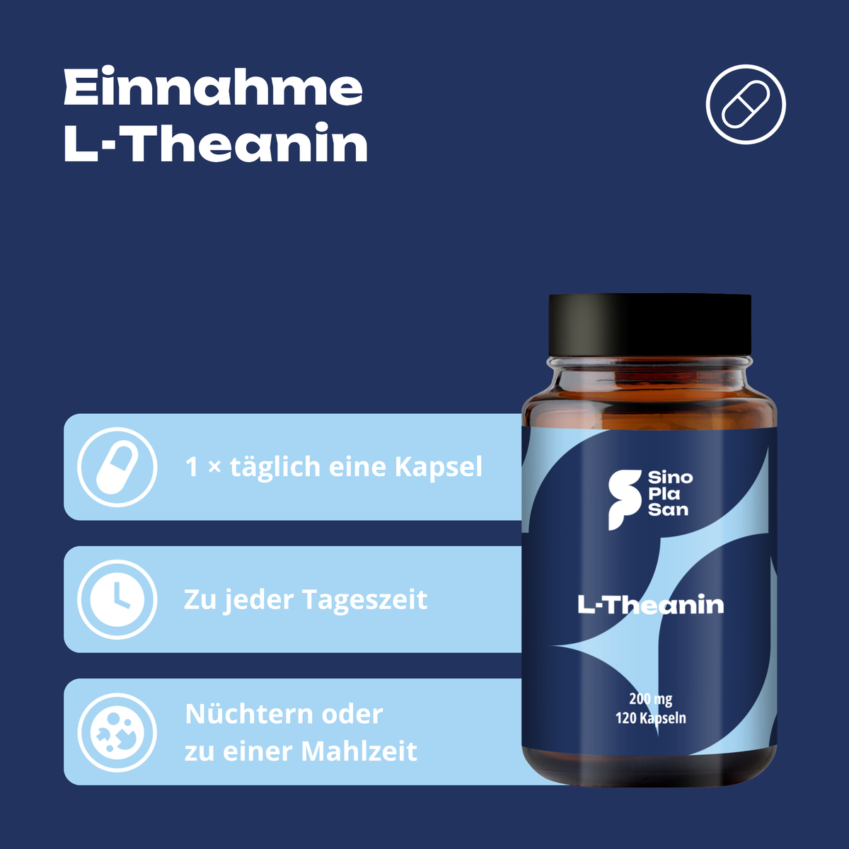 L-Theanin 120 Kapseln