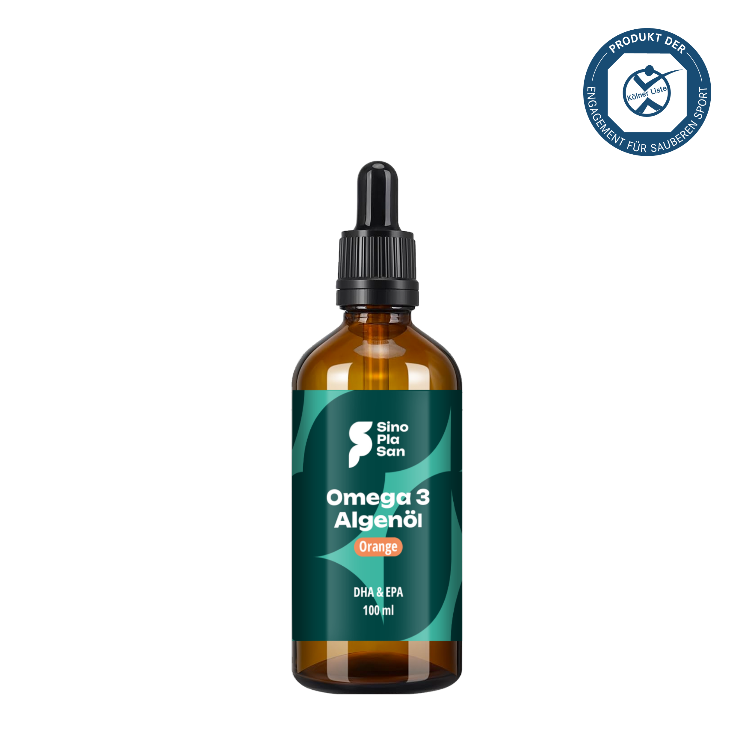 Omega-3 algae oil DHA+EPA 100 ml with flavor