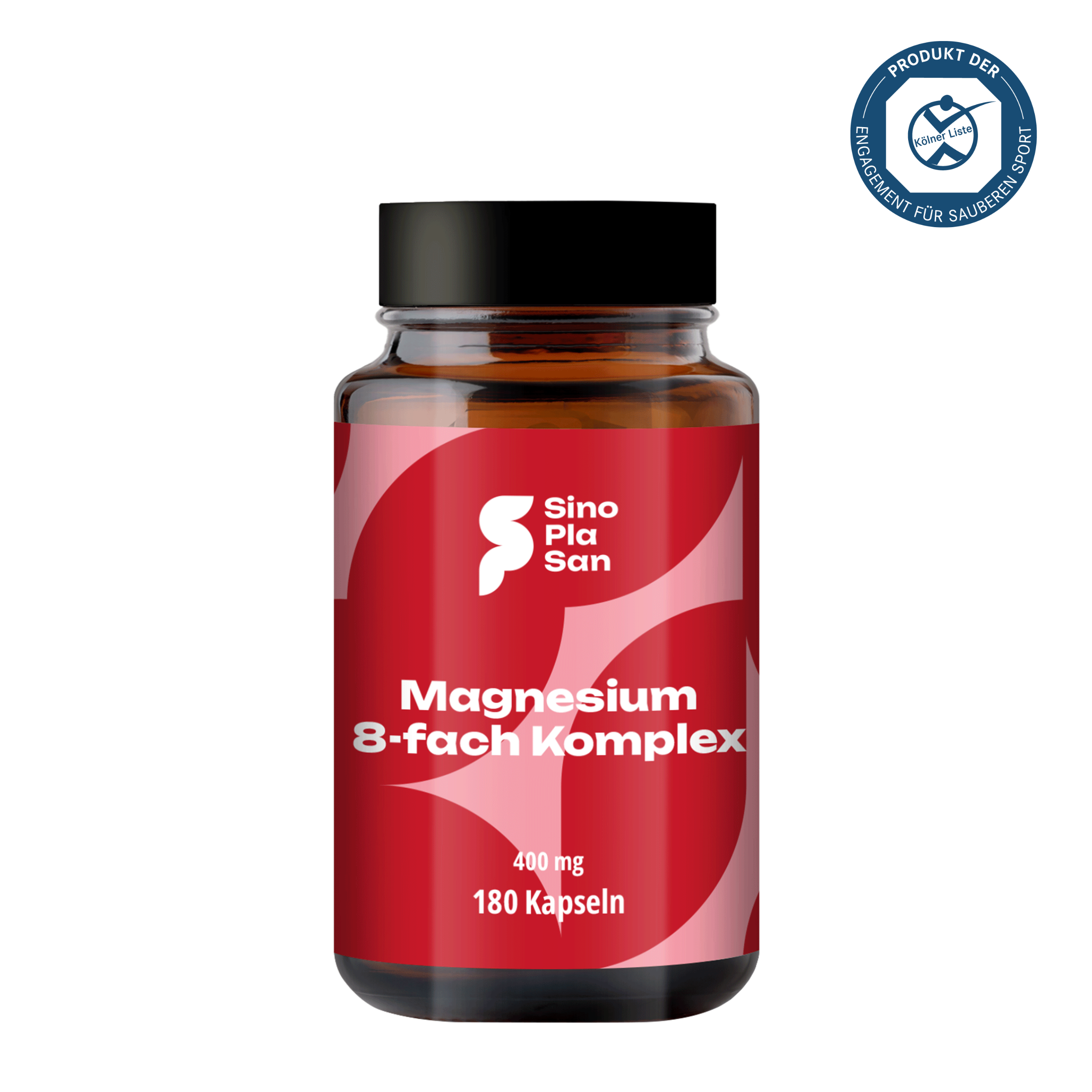 Magnesium 8-fach Komplex 400 mg | 180 Kapseln