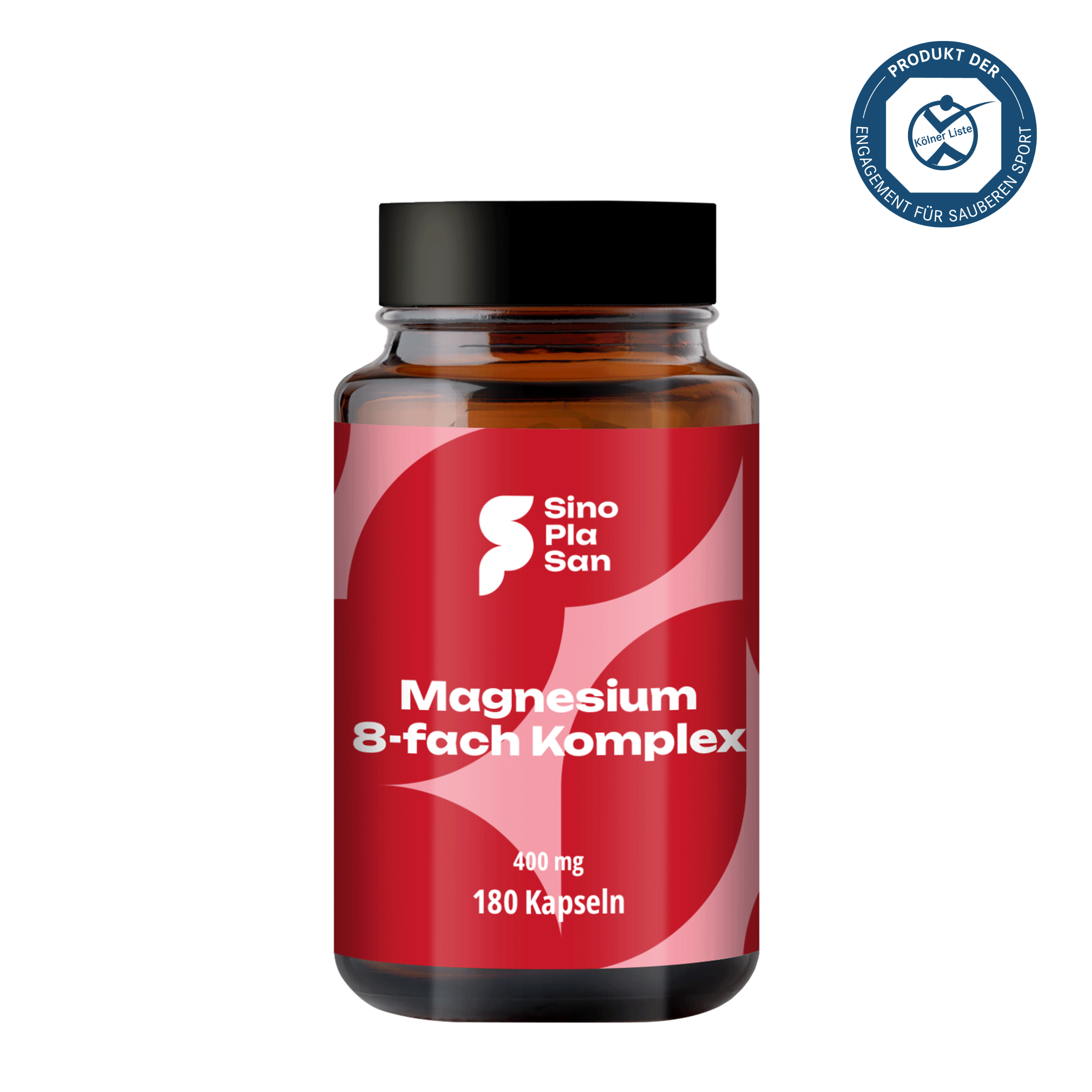 Magnesium 8-fach Komplex 400 mg | 180 Kapseln