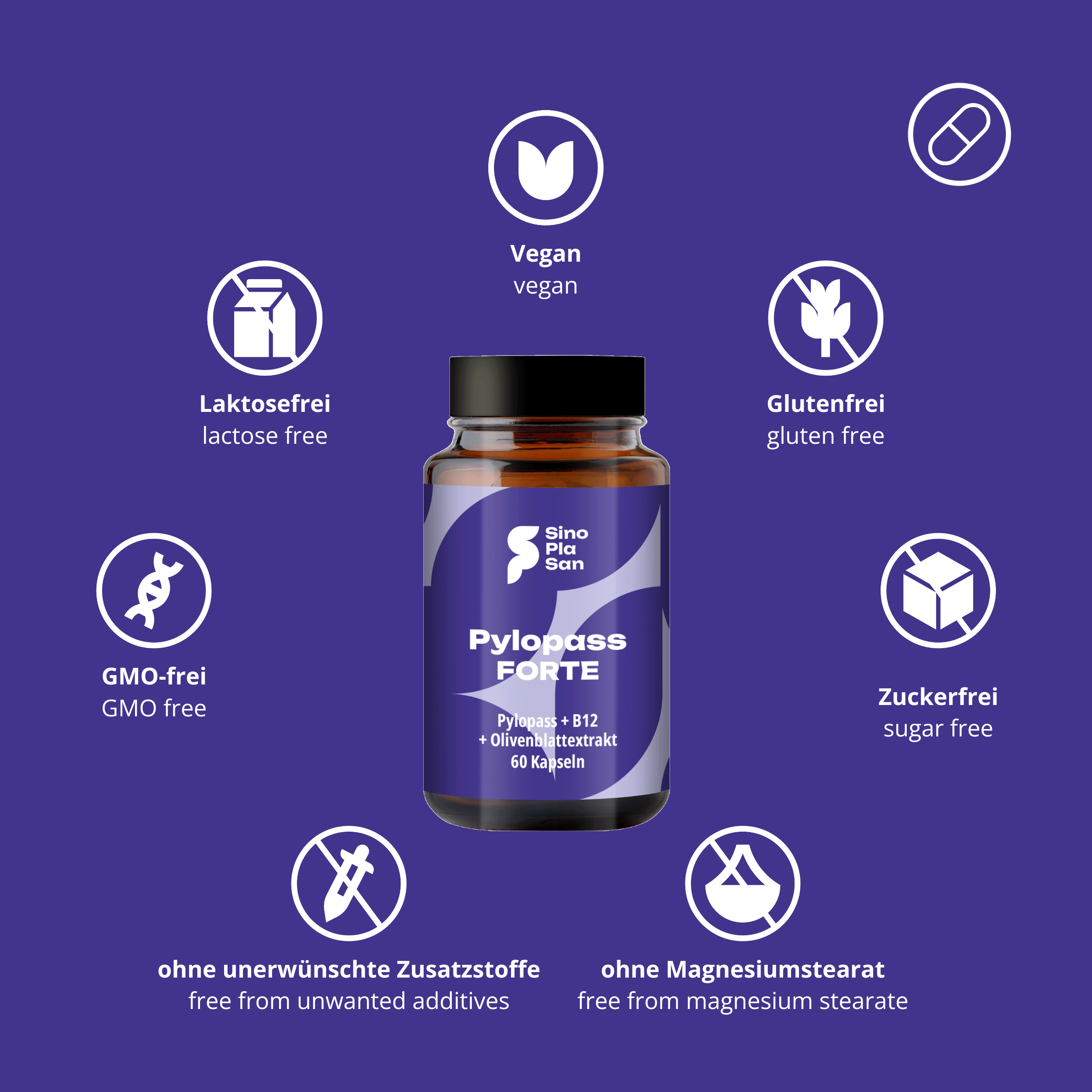 Pylopass FORTE mit B12 & OBE