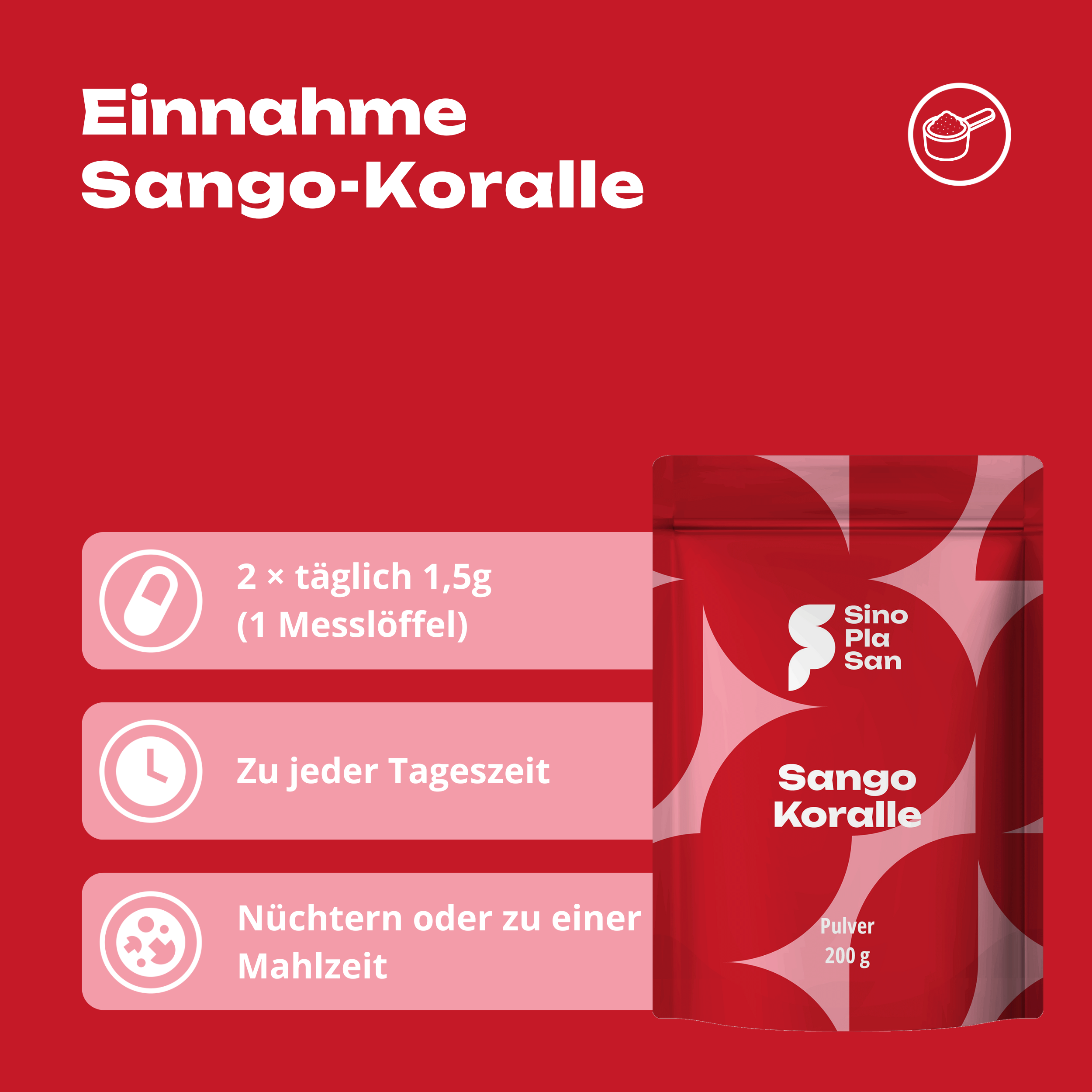 Sango-Koralle Pulver 100%