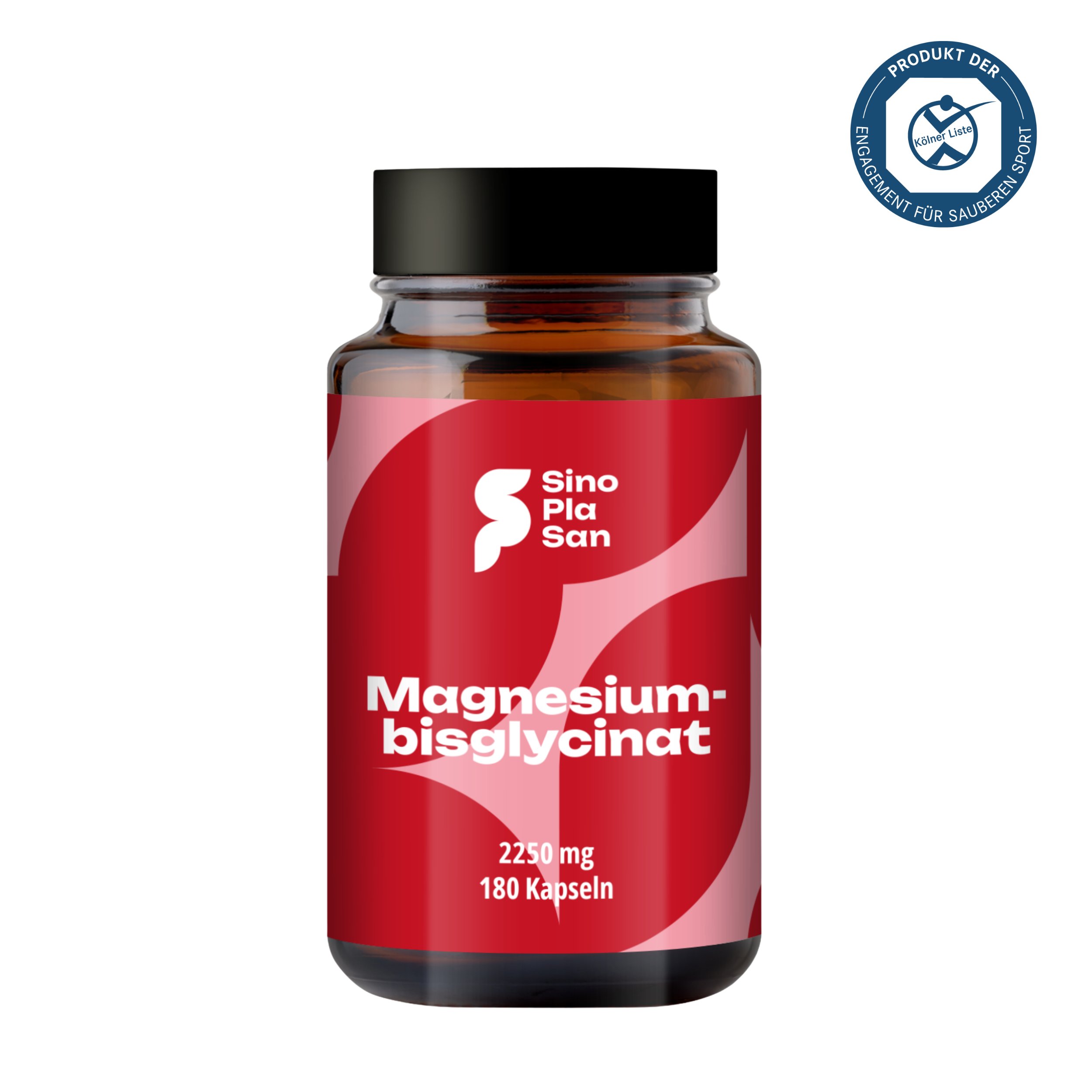 Magnesiumbisglycinat 2250 mg – 180 Kapseln