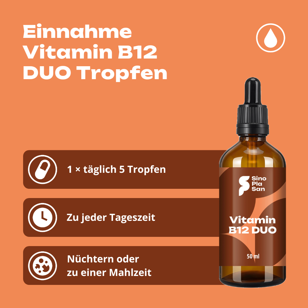 Vitamin B12 DUO 1000 µg Tropfen