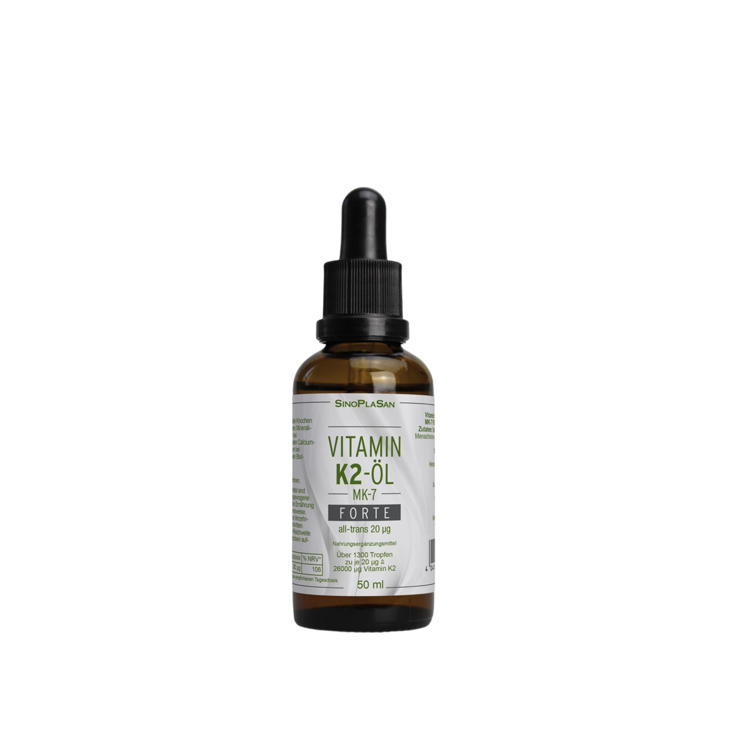 Vitamin K2 Öl FORTE 20 µg Tropfen