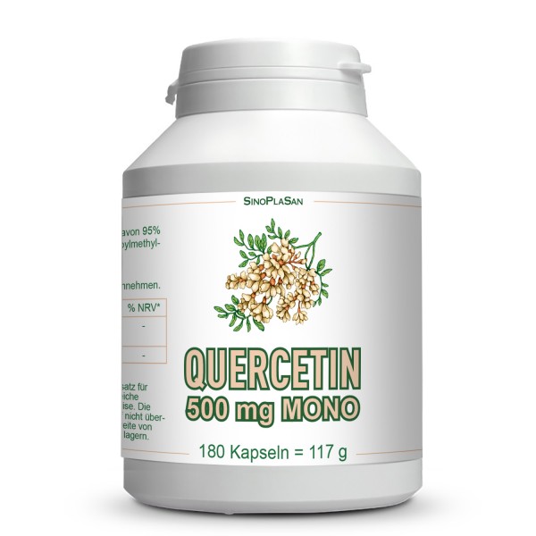 Quercetin 500 mg MONO 180 capsules
