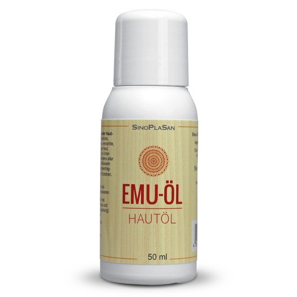 Emu oil 50ml dosing bottle + vitamin E