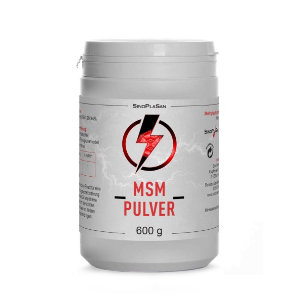 MSM powder 600 g can methylsulfonylmethane